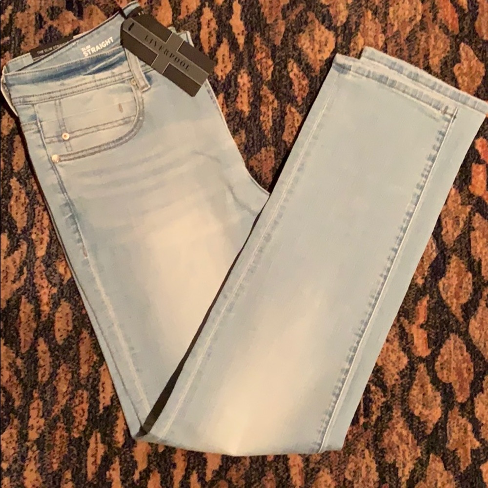 NEW* Liverpool Slim Straight Jeans